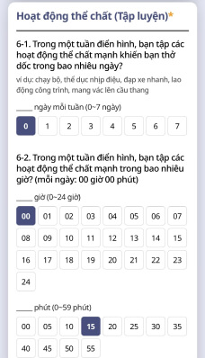 ĐIỀN PHIẾU KHÁM SỨC KHỎE TRỰC TUYẾN TRÊN ĐIỆN THOẠI